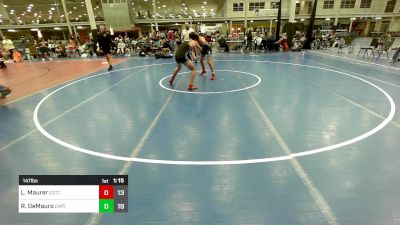 147 lbs Rr Rnd 1 - Logan Maurer, D3 Training Center vs Robert DeMauro, Empire Wrestling Academy Gold