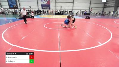 170 lbs Consi Of 16 #1 - Landon Hamper, MD vs Lucas Coley, GA