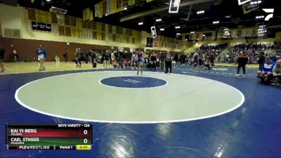 126 lbs Cons. Round 6 - Cael Staggs, McQueen vs Kai Yi-Berg, Folsom