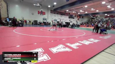 105 lbs Quarterfinal - Audrey Marquez, Castro Valley vs Victoria Ashlock, Edison (Huntington Beach)