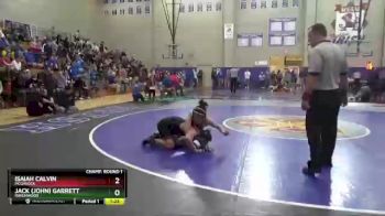 126 lbs Champ. Round 1 - Isaiah Calvin, McGavock vs Jack (John) Garrett, Ravenwood