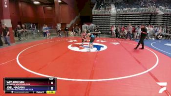 125 lbs 1st Place Match - Wes Holman, Glenrock Wrestling Club vs Joel Magana, Jackson Hole Wrestling Club
