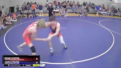 150 lbs Cons. Round 2 - Shane Stoffer, Tualatin Wolfpack Wrestling vs Camilo Palmas, Myrtle Point Mat Club