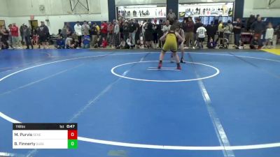 116 lbs Semifinal - Mason Purvis, Seneca Valley vs Brock Finnerty, Quest