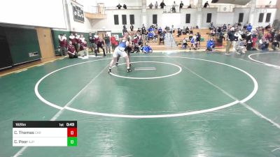 182 lbs Consi Of 8 #2 - Carlos Thomas, Carver vs Charlie Poor, Saint John's Prep