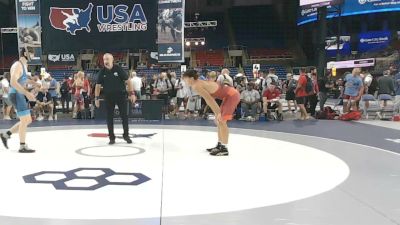 175 lbs Champ. Rd Of 16 - Collin Fleck, North Dakota vs Leon Bleess, California