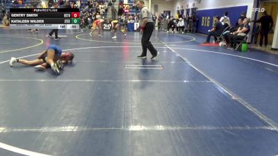 103 lbs Consy 5 - Gentry Smith, Beth Center vs Kataleen Wilder, Steel Valley Vixens