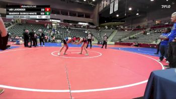 119 lbs 3rd Place Match - Abi Lavender, Searcy Youth Wrestling vs Maddox Quiroz-White, Mighty Bluebirds Wrestling