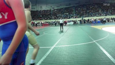 105 lbs Consi Of 32 #2 - Rayden Miller, Bixby vs Aiden Easley, Southmoore SaberCats Wrestling