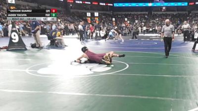 106 lbs Consi Of 16 #2 - Giovani Suarez, Esperanza (SS) vs Jaden Yacuta, Porterville (CS)