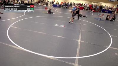 14U - 110 lbs Champ. Round 1 - Keiran Gehrke, Minnesota vs Paxton Peterson, Pursuit Wrestling Minnesota