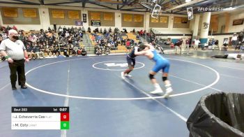 138 lbs Consi Of 8 #2 - Jereck Echevarria Castro, Platt vs Mateo Coty, Lyman Mem/Windham Tech