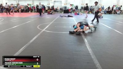 80 lbs Round 4 (10 Team) - Evan Root, Jacket WC vs Mason Keesecker, Ohio Gold 24K