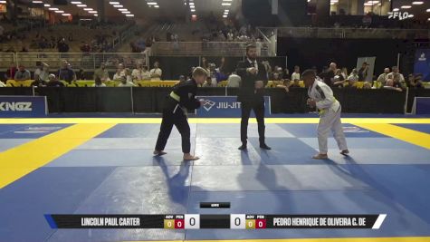 Pedro Henrique De Oliveira C. De vs Lincoln Paul Carter 2025 Pan Kids Jiu-Jitsu IBJJF Championship