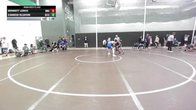 150 lbs Champ. Round 1 - Cannon Klukvin, Kansas City Training Center vs Bennett Lerch, Wichita Wrestling Club