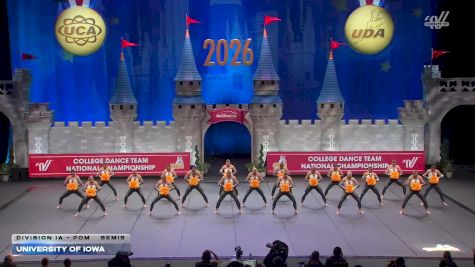 University of Iowa [2026 Division IA - Pom Semis] 2026 UCA & UDA College Cheerleading and Dance Team National Championship