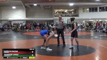 105 lbs Champ. Round 2 - Makenzie Lingle, BROOKVILLE vs Katelyn Faczak, Bennett