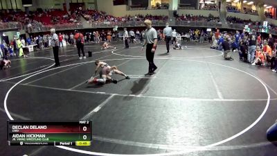 62 lbs Cons. Round 2 - Aidan Hickman, Jr. Viking Wrestling Club vs Declan Delano, CWO