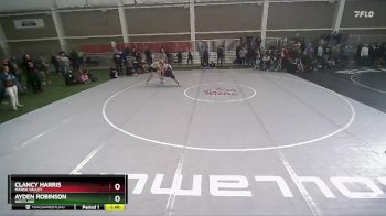 157 lbs Cons. Round 4 - Ayden Robinson, Westlake vs Clancy Harris, Marsh Valley