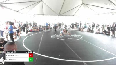 116 lbs Consi Of 8 #2 - Kherington Mendes, Mayfair vs Sarah Perez, Tucson Pride WC