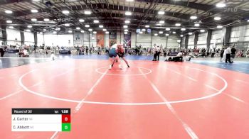 285 lbs Round Of 32 - Jacob Carter, VA vs Colt Abbott, NV