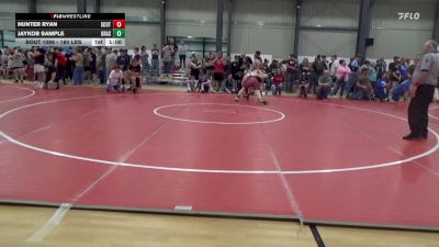 160 lbs Consi Of 8 #2 - Hunter Ryan, Scottdale vs Jaykob Sample, Grassflat