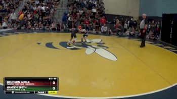 40 lbs Quarterfinal - Bronson Goble, Pursuit Wrestling Minnesota vs Hayden Smith, Hudson Pirate Elite