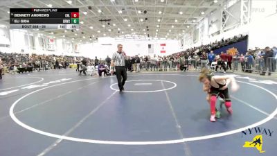 59 lbs Quarterfinal - Eli Gida, Deep Roots Wrestling Club vs Bennett Andrews, Club Not Listed