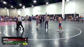 150 lbs Round 4 (8 Team) - Aidan Schoen, Team STL Black vs Luis Co, Nebraska Heroes (B Team)