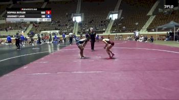 180 lbs Round 3 (8 Team) - Journey Land, Mount Olive vs Sophia Butler, Randolph