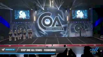 Step One All Stars - Ferocious [2021 L2 Senior - Small Day 1] 2021 COA: Midwest National Championship