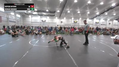 64 lbs Round 4 (8 Team) - Ronan Niemer, Contenders WA Blue vs Kipton Myers, Ohio Gold