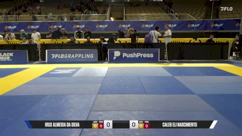 Irux Almeida Da Silva vs Caleb Eli Nascimento 2026 Pan Jiu Jitsu IBJJF Championship