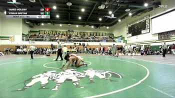 165 lbs 1st Place Match - Tigran Greyan, Valencia/Valencia vs James Holiday, Esperanza