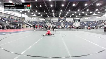 133 lbs Quarterfinal - Adrian Morales, Life NCWA vs Dylan Clark, Southern Oregon
