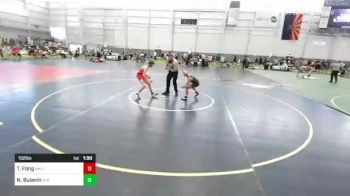 90 lbs Rr Rnd 5 - Chase Bickmore, Ioc vs Kobe Negrete, Misfits