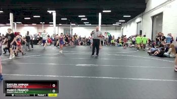 72 lbs Round 5 (8 Team) - Marco Franco, Finger Lakes Elite vs Daylen Amman, Quest Wrestling