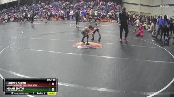 49 lbs Cons. Semi - Mikah Smith, Carolina Reapers vs Harvey Smith, Mighty Warriors Wrestling Acad