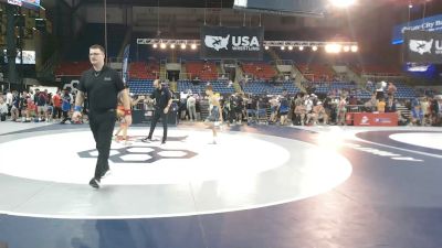 100 lbs Champ. Rd Of 32 - Abel Estrada, Washington vs Parker Workman, Ohio