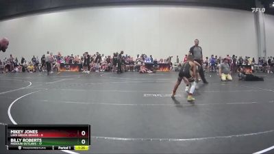 67 lbs Round 2 (10 Team) - Billy Roberts, Missouri Outlaws vs Mikey Jones, Lake Gibson Braves