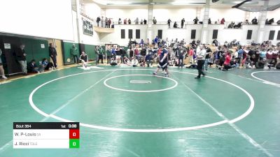 285 lbs Consi Of 16 #1 - Wood Habens Pierre-Louis, Oliver Ames vs John Ricci, Tollgate