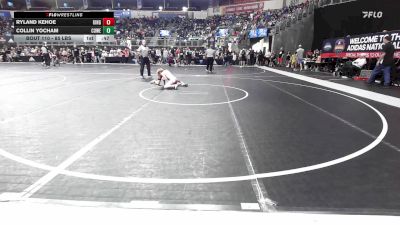 85 lbs Quarterfinal - Ryland Kehoe, King Select Wrestling Academy vs Collin Yocham, Coweta