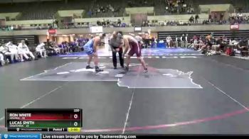 220 lbs Quarterfinals (8 Team) - Lucas Smith, Owatonna vs Ron White, Holmen