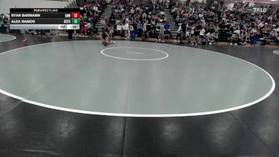 132 lbs Cons. Round 2 - Alex Ramos, Kansas City Training Center vs Ryan Barmann, Greater Heights Wrestling