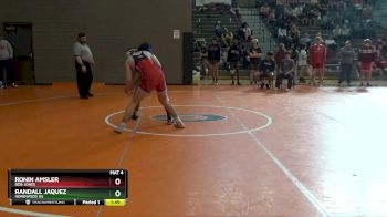 184 lbs Round 4 - Ronin Amsler, Bob Jones vs Randall Jaquez, Homewood Hs