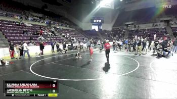 60-66 lbs Round 5 - Illianna Sailas-Lara, Pomona Wrestling Club Colorado vs Jacquelyn Rettig, Dragon Wrestling Club