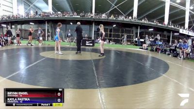 88 lbs Round 2 (6 Team) - Brynn Engel, Wisconsin vs Kayla Pastika, Minnesota