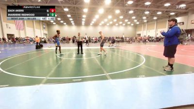 160 lbs Round Of 32 - Zach Akers, NJ vs Jhardene Redwood, RI