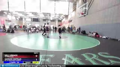 136 lbs Round 5 - Will Lebsack, TW Wrestling vs Samson Castillo, All In Wrestling Academy