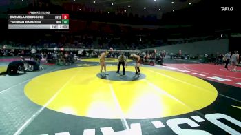 4A/3A/2A/1A Girls 170 Champ. Round 1 - Rowan Hampton, North Bend Girls vs Carmela Rodriguez, Ontario Girls